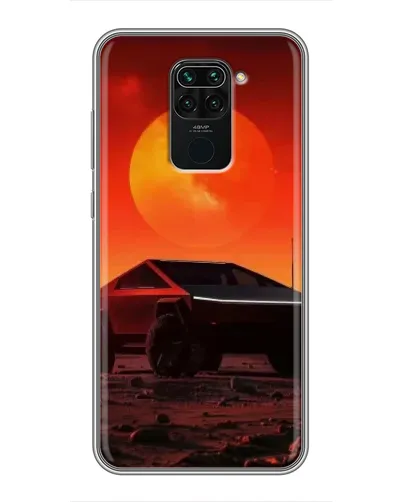 Чехол для Xiaomi Redmi Note 9 с картинкой «Cybertruck на Марсе» Чехол для Xiaomi Redmi Note 9 с картинкой «Cybertruck на Марсе»