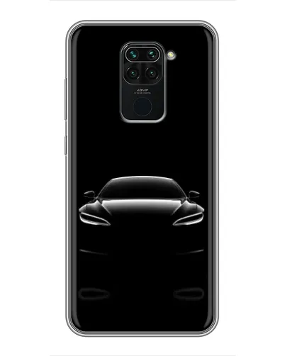Чехол для Xiaomi Redmi Note 9 с картинкой «Силуэт Tesla Night» Чехол для Xiaomi Redmi Note 9 с картинкой «Силуэт Tesla Night»