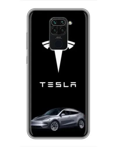 Чехол для Xiaomi Redmi Note 9 с картинкой «Tesla Model Y» Чехол для Xiaomi Redmi Note 9 с картинкой «Tesla Model Y»