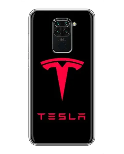 Чехол для Xiaomi Redmi Note 9 с картинкой «Tesla Red Logo» Чехол для Xiaomi Redmi Note 9 с картинкой «Tesla Red Logo»