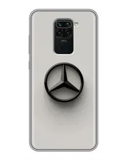 Чехол для Xiaomi Redmi Note 9 с картинкой «Mercedes Maybach стиль»