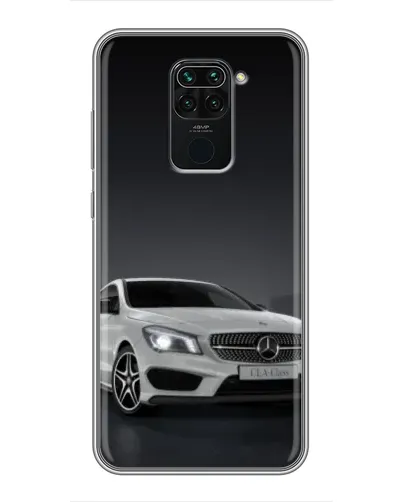 Чехол для Xiaomi Redmi Note 9 с картинкой «Mercedes AMG GT Silver»