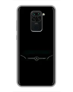 Чехол для Xiaomi Redmi Note 9 с картинкой «Mercedes Stealth Look»