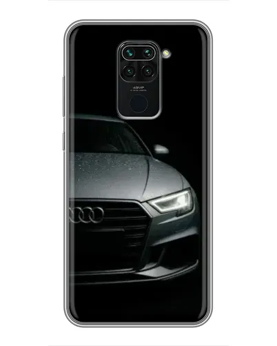 Чехол для Xiaomi Redmi Note 9 с картинкой «Audi — детализация кузова»