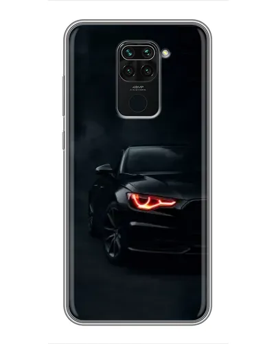 Чехол для Xiaomi Redmi Note 9 с картинкой «Audi — хищный взгляд»