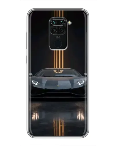 Чехол для Xiaomi Redmi Note 9 с картинкой «Lamborghini золотые линии» Чехол для Xiaomi Redmi Note 9 с картинкой «Lamborghini золотые линии»