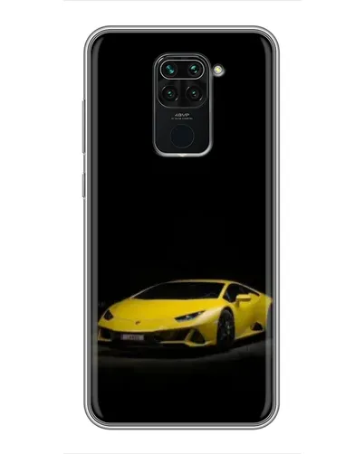 Чехол для Xiaomi Redmi Note 9 с картинкой «Lamborghini желтый акцент» Чехол для Xiaomi Redmi Note 9 с картинкой «Lamborghini желтый акцент»