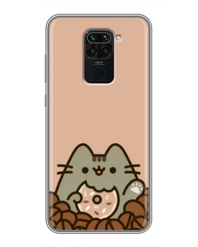 Чехол для Xiaomi Redmi Note 9 с картинкой «Кофейный Пушин» Чехол для Xiaomi Redmi Note 9 с картинкой «Кофейный Пушин»