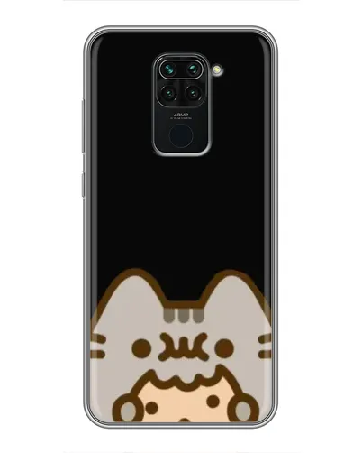 Чехол для Xiaomi Redmi Note 9 с картинкой «Пушин на черном» Чехол для Xiaomi Redmi Note 9 с картинкой «Пушин на черном»