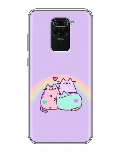 Чехол для Xiaomi Redmi Note 9 с картинкой «Радужные Пушины» Чехол для Xiaomi Redmi Note 9 с картинкой «Радужные Пушины»