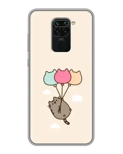 Чохол для Xiaomi Redmi Note 9 з картинкою «Пушин на кульках» Чохол для Xiaomi Redmi Note 9 з картинкою «Пушин на кульках»