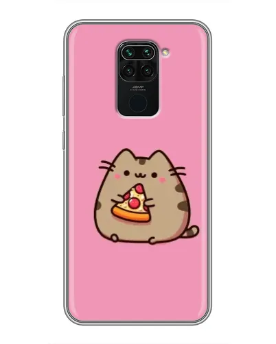 Чохол для Xiaomi Redmi Note 9 з картинкою «Пушин із піцою» Чохол для Xiaomi Redmi Note 9 з картинкою «Пушин із піцою»