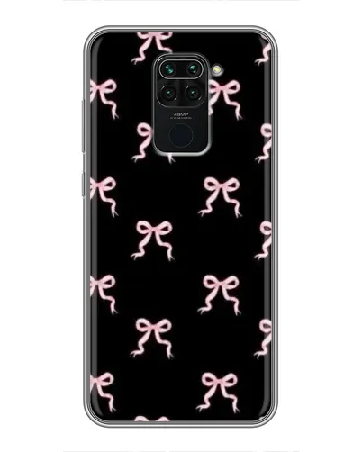 Чехол для Xiaomi Redmi Note 9 с картинкой «Бант-цветок»
