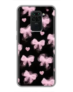 Чехол для Xiaomi Redmi Note 9 с картинкой «Геометрия банта»