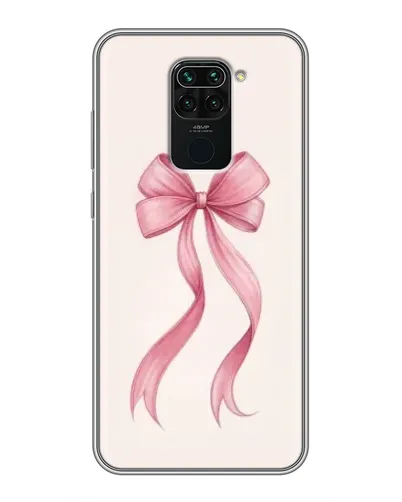 Чехол для Xiaomi Redmi Note 9 с картинкой «Розовый бант»