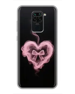 Чехол для Xiaomi Redmi Note 9 с картинкой «Дымчатое сердце»