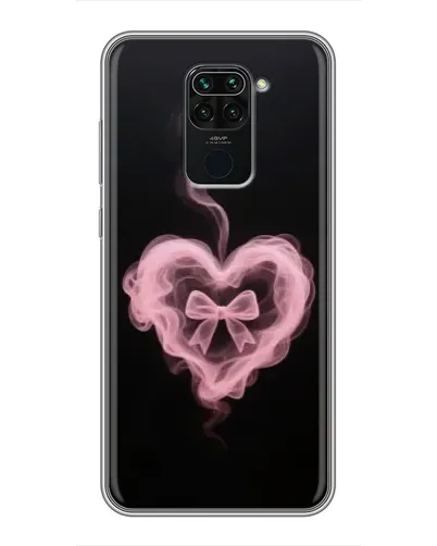 Чехол для Xiaomi Redmi Note 9 с картинкой «Дымчатое сердце»