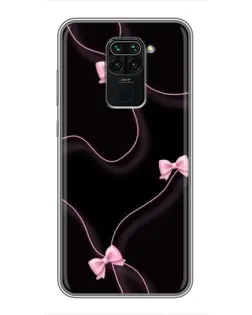 Чехол для Xiaomi Redmi Note 9 с картинкой «Розовые ленты»