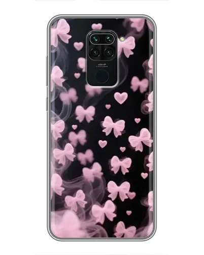 Чехол для Xiaomi Redmi Note 9 с картинкой «Неоновое кружево»