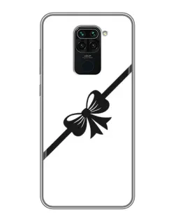 Чехол для Xiaomi Redmi Note 9 с картинкой «Диагональный бант»