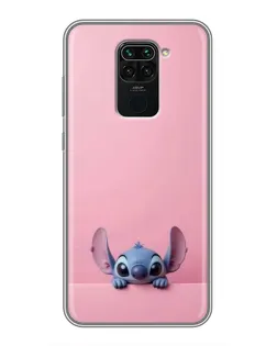Чехол для Xiaomi Redmi Note 9 с картинкой «Stitch выглядывает» Чехол для Xiaomi Redmi Note 9 с картинкой «Stitch выглядывает»