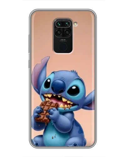Чехол для Xiaomi Redmi Note 9 с картинкой «Стич ест шоколад» Чехол для Xiaomi Redmi Note 9 с картинкой «Стич ест шоколад»