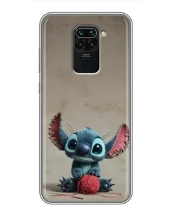 Чехол для Xiaomi Redmi Note 9 с картинкой «Стич на коричневом фоне» Чехол для Xiaomi Redmi Note 9 с картинкой «Стич на коричневом фоне»