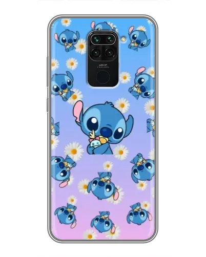 Чехол для Xiaomi Redmi Note 9 с картинкой «Паттерн со Стичем» Чехол для Xiaomi Redmi Note 9 с картинкой «Паттерн со Стичем»