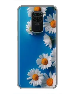 Чехол для Xiaomi Redmi Note 9 с картинкой «Белоснежные маргаритки»