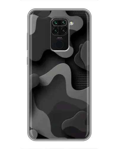 Чехол для Xiaomi Redmi Note 9 с картинкой «Темный абстрактный камуфляж» Чехол для Xiaomi Redmi Note 9 с картинкой «Темный абстрактный камуфляж»