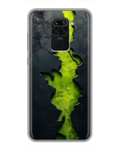 Чехол для Xiaomi Redmi Note 9 с картинкой «Салатовый разлом скалы» Чехол для Xiaomi Redmi Note 9 с картинкой «Салатовый разлом скалы»