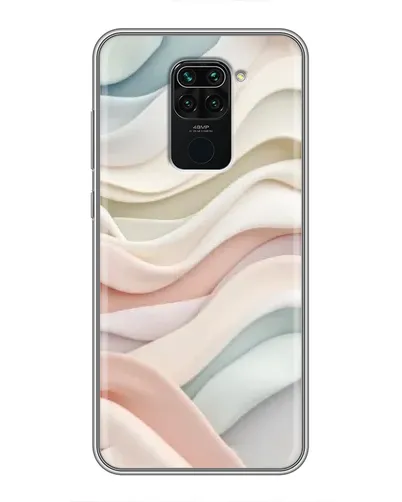 Чехол для Xiaomi Redmi Note 9 с картинкой «Пастельные нежные волны» Чехол для Xiaomi Redmi Note 9 с картинкой «Пастельные нежные волны»