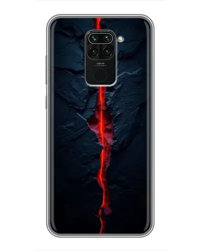 Чехол для Xiaomi Redmi Note 9 с картинкой «Kрасная лавовая трещина» Чехол для Xiaomi Redmi Note 9 с картинкой «Kрасная лавовая трещина»