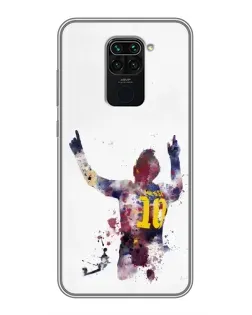 Чехол для Xiaomi Redmi Note 9 с картинкой «Messi Barca» Чехол для Xiaomi Redmi Note 9 с картинкой «Messi Barca»