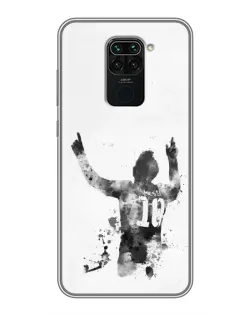 Чехол для Xiaomi Redmi Note 9 с картинкой «Messi ART» Чехол для Xiaomi Redmi Note 9 с картинкой «Messi ART»