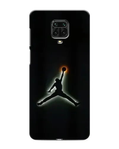 Чохол для Xiaomi Redmi Note 9S з картинкою «Jordan Gradient Logo»