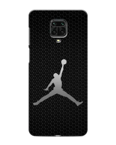 Чохол для Xiaomi Redmi Note 9S з картинкою «Jordan Dark Carbon»