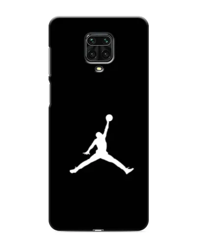 Чохол для Xiaomi Redmi Note 9S з картинкою «Jordan Silhouette»