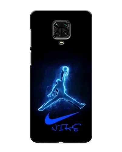 Чохол для Xiaomi Redmi Note 9S з картинкою «Jordan Neon Blue»