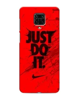Чохол для Xiaomi Redmi Note 9S з картинкою «Nike Just Do It»