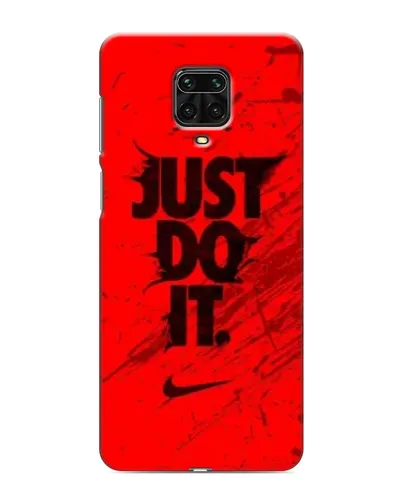 Чохол для Xiaomi Redmi Note 9S з картинкою «Nike Just Do It»