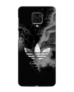 Чохол для Xiaomi Redmi Note 9S з картинкою «Абстрактний дим Adidas»