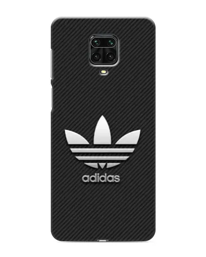Чохол для Xiaomi Redmi Note 9S з картинкою «Adidas Карбонова текстура»