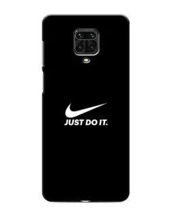 Чехол для Xiaomi Redmi Note 9S с картинкой «Минимализм от Nike»