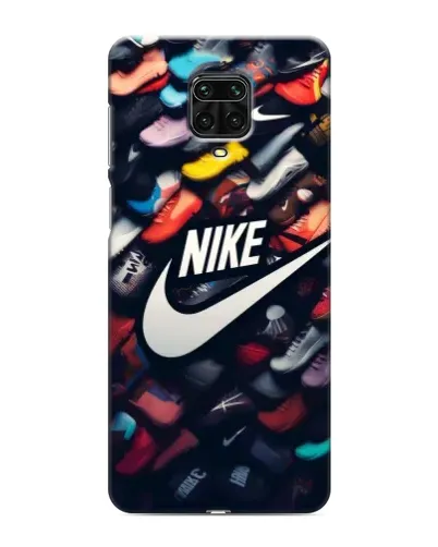 Чехол для Xiaomi Redmi Note 9S с картинкой «Коллекция кроссовок Nike» Чехол для Xiaomi Redmi Note 9S с картинкой «Коллекция кроссовок Nike»