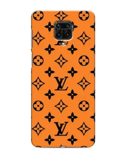 Чохол для Xiaomi Redmi Note 9S з картинкою «Помаранчевий стиль LV»