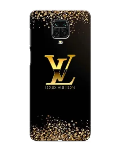 Чохол для Xiaomi Redmi Note 9S з картинкою «LV — золоті іскри»