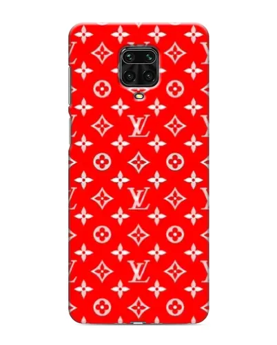 Чохол для Xiaomi Redmi Note 9S з картинкою «Яскравий паттерн LV»