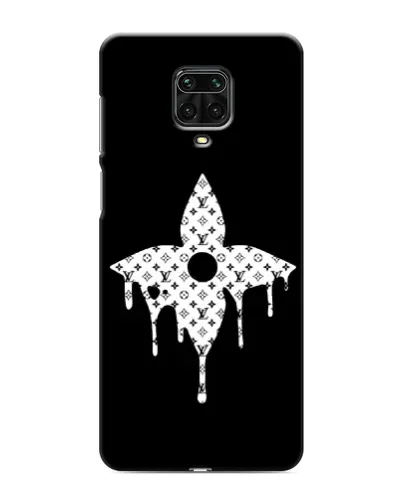 Чохол для Xiaomi Redmi Note 9S з картинкою «Квіткова монограма»