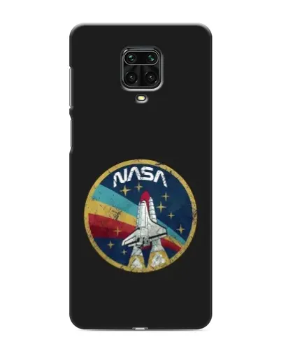Чохол для Xiaomi Redmi Note 9S з картинкою «NASA — емблема місії»